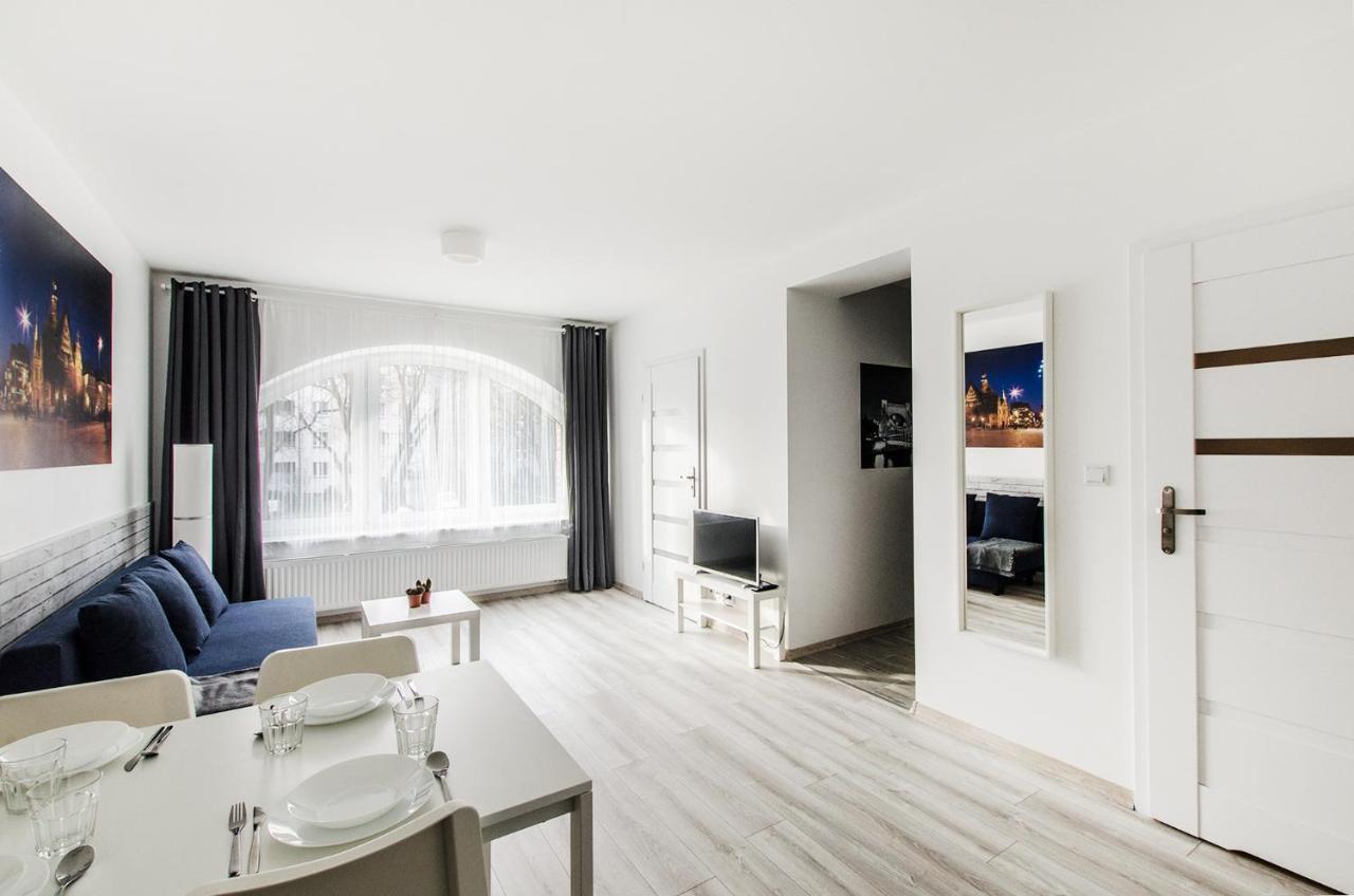 Wroclaw Central City Apartments- Self Check-In 24H, Wifi Eksteriør billede